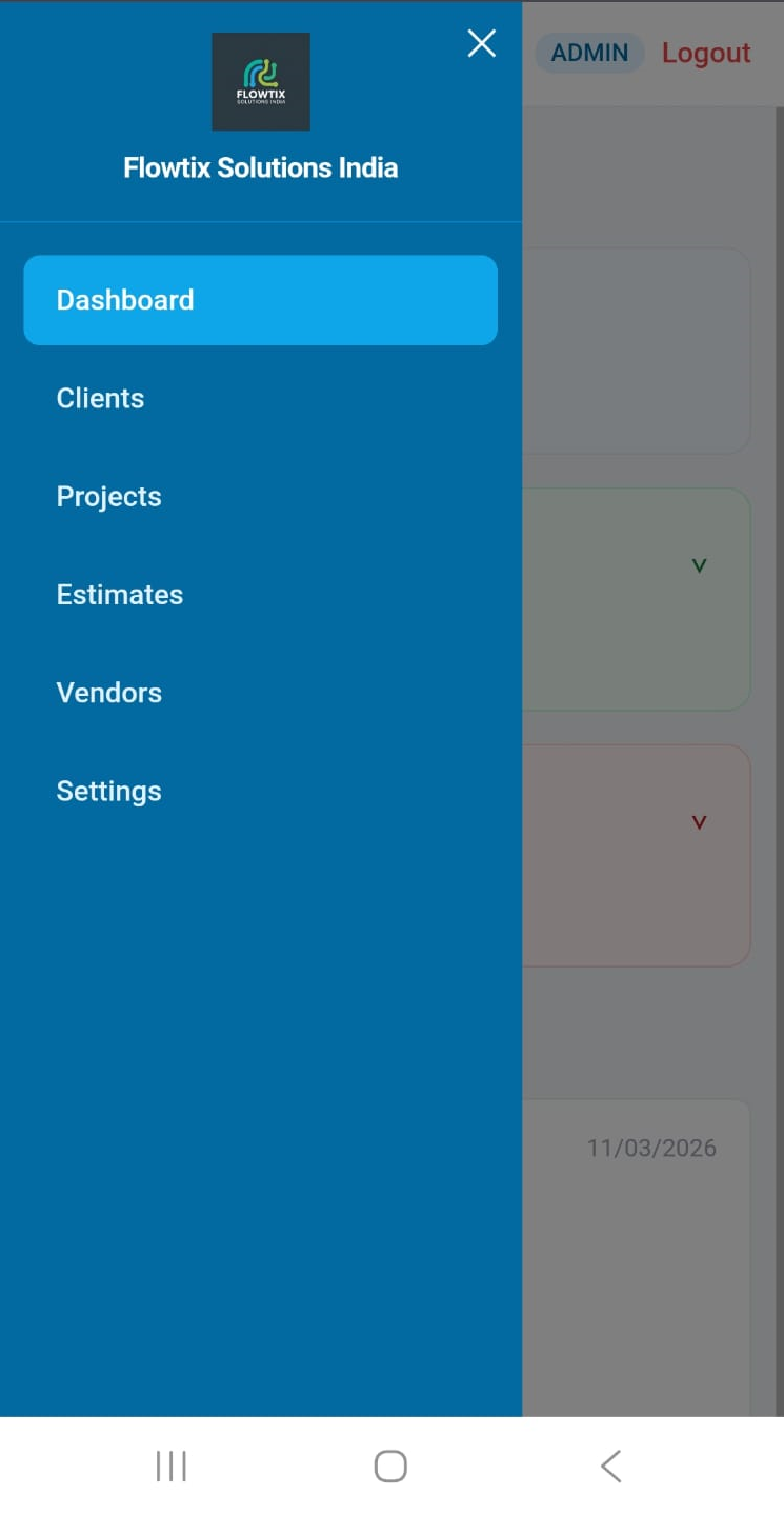 Planova project dashboard